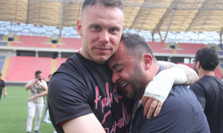 Başkandan sevinç gözyaşları