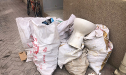 Eskişehir'de bu kaldırımda yürümek imkansız!