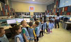 Es Çocuk Evi'nin minikleri 112'yi keşfetti