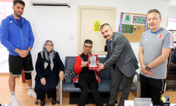 Paralimpik Milli Sporcu Mehmet Bakır Eğilmez’e anlamlı ziyaret
