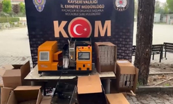 70 kilo kaçak tütün yakalandı