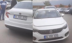 Sahte plakayla yakalandı: 46 bin lira ceza kesildi