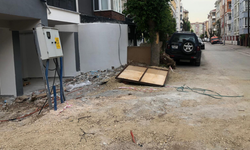 Eskişehir'de inşaat alanı tehlike saçıyor