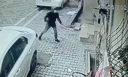 Boşanmak isteyen eşinin evinde kezzapla dehşet saçtı