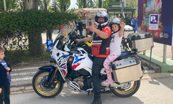 Eskişehir’de iyileşen çocuklara motosikletli moral etkinliği