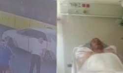 Çöp kamyonu, temizlik görevlisinin üstünden geçti!