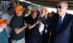 Cumhurbaşkanı Erdoğan Etnospor festivalini ziyaret etti