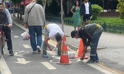 Adalar'da 'Bisiklet Yolu Projesi' tamamlandı!
