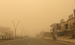 Irak’ı kum fırtınası vurdu