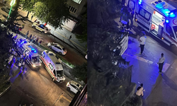 Motorkurye yayalara çarptı: 3 yaralı!