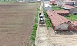 İnönü Belediyesi yol çalışmalarına devam ediyor