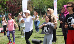 Sporla dopdolu bir gün geçirdiler