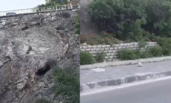 Sarp kayalıkların usta ismi bu kez tehlike saçtı