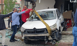 Otomobil telefoncuya daldı!