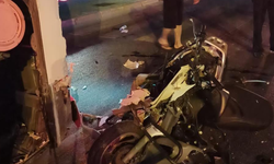 Motosiklet sürücüsünün acı sonu!