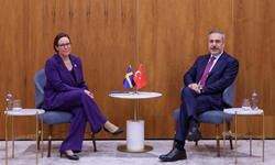 Dışişleri Bakanı Fidan, İsveçli mevkidaşı Stenergard ile görüştü