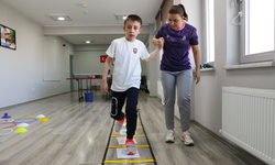 Tepebaşı'nda özel bireylere hareket eğitimi