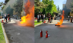 Eskişehir Valiliği personeline yangın farkındalık eğitimi