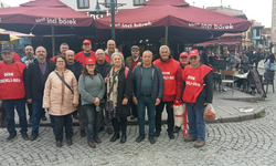 Bilecikliler mitinge geldi
