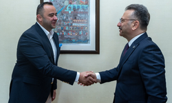 Vali Aksoy'u ziyaret ettiler