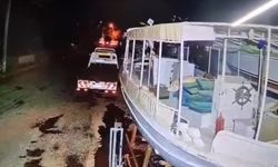 Marmaris açıklarındaki 5.8’lik deprem güvenlik kameralarına böyle yansıdı
