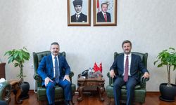 Valisi Hüseyin Aksoy, Büyükelçi Viktor Matis’i makamında kabul etti
