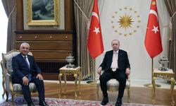 Cumhurbaşkanı Erdoğan, DSP Genel Başkanı Aksakal'ı kabul etti