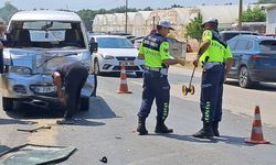 Trafik kazası: 1 yaralı!
