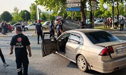 Trafik kazası: 2 yaralı!