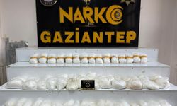 58 kilo yasaklı madde ele geçirildi!