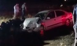 Siverek’te kontrolden çıkan otomobil şarampole girdi: 2 yaralı
