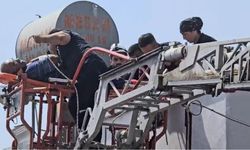 Elektrik akımına kapılan işçi yaralandı