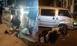 Erzincan’da motosiklet ile minibüsün çarpıştığı kazada 1 kişi yaralandı