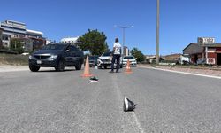 Nakliye kamyonu yayaya çarptı: 1 kişi ağır yaralı