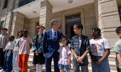 Vali Aksoy, çocuk işçiliğiyle ilgili video çekimine katıldı