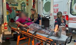 Taşlı saldırıya uğrayan kadın yaralandı