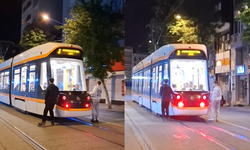 Eskişehir’de yürekleri ağza getiren görüntü