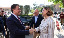 Babacan'dan Ünlüce'ye ziyaret