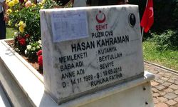 Şehit babasına duygu yüklü karne hediyesi