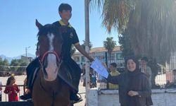 Karnesini almaya atıyla gitti: Gören inanamadı
