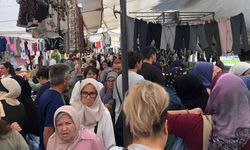 Eskişehir'in o pazarında izdiham