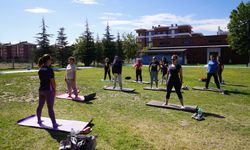 Tepebaşı’nda Açık Havada Spor Keyfi