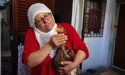 Çocuk gibi ağlayan tavuğunu kesmeye kıyamadı, iyileşmesi için veteriner aramaya başladı