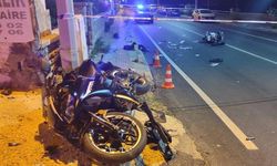2 motosiklet kafa kafaya çarpıştı: 2 ölü