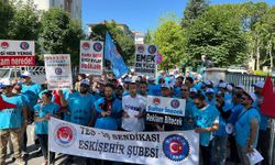 Eskişehir’de Kamu İşçileri alanlara indi: Bu işin sonu greve gider!