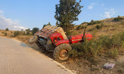 Traktör altında kalan sürücü hayatını kaybetti
