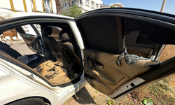 İş adamının lüks otomobiline saldırı