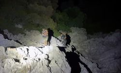 2 düzensiz göçmen karadan ulaşımın bulunmadığı bölgeye bırakıldı