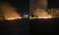 Eskişehir'de havai fişekten çıkan yangın paniğe sebep oldu