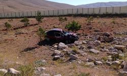 Otomobil takla attı, 2 kişi yaralandı